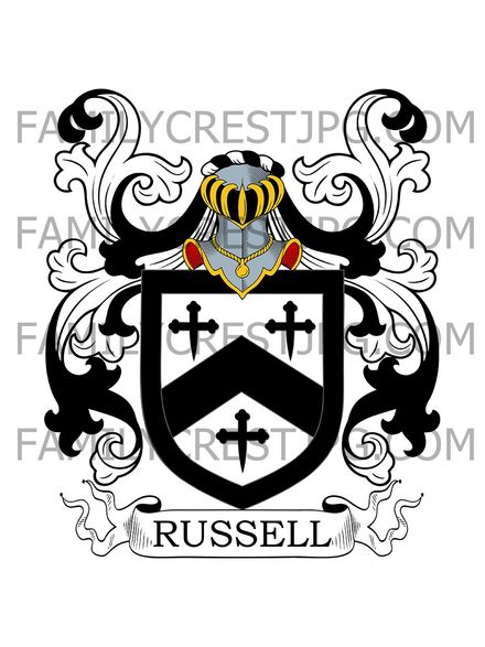 Russell Family Crest