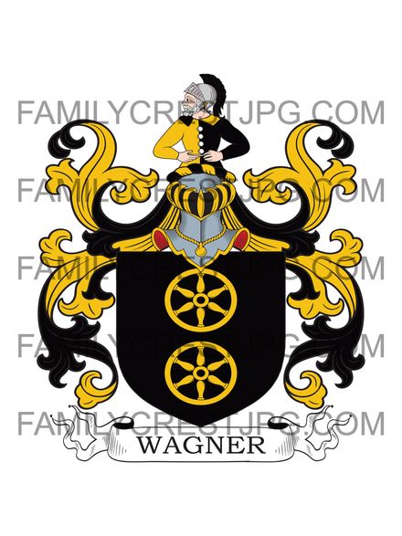 Wagner Family Crest - Hofmark Liechtenwert, 1579
