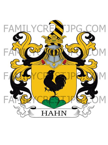 Hahn Family Crest