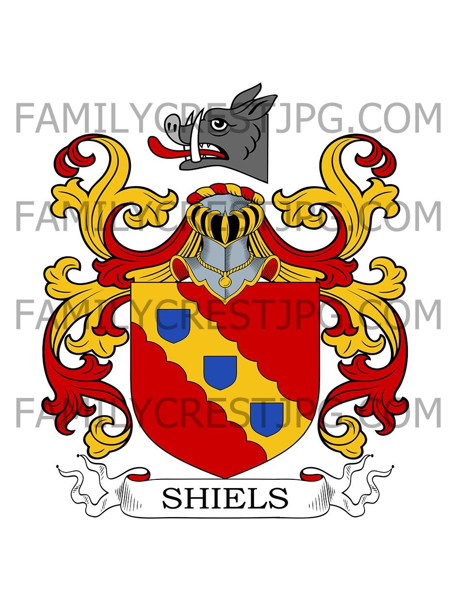 Shiels Family Crest