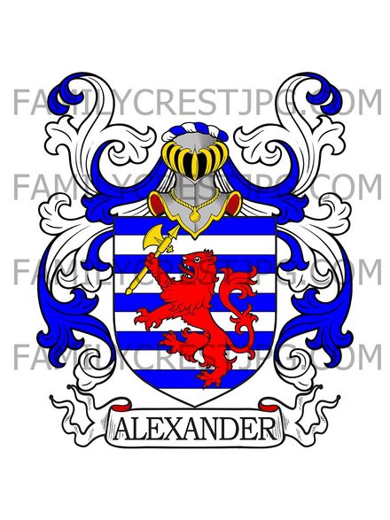 Alexander Family Crest