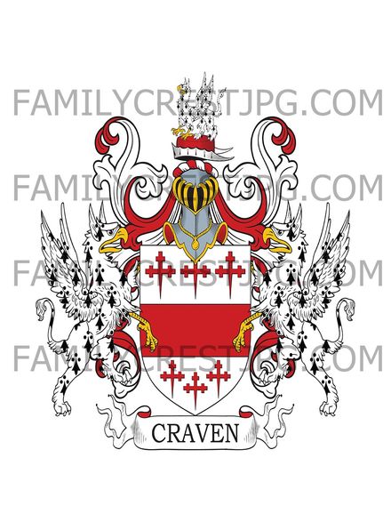 Craven Family Crest