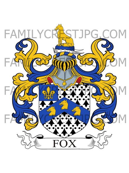 Fox Family Crest