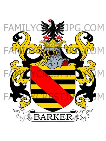 Barker Family Crest