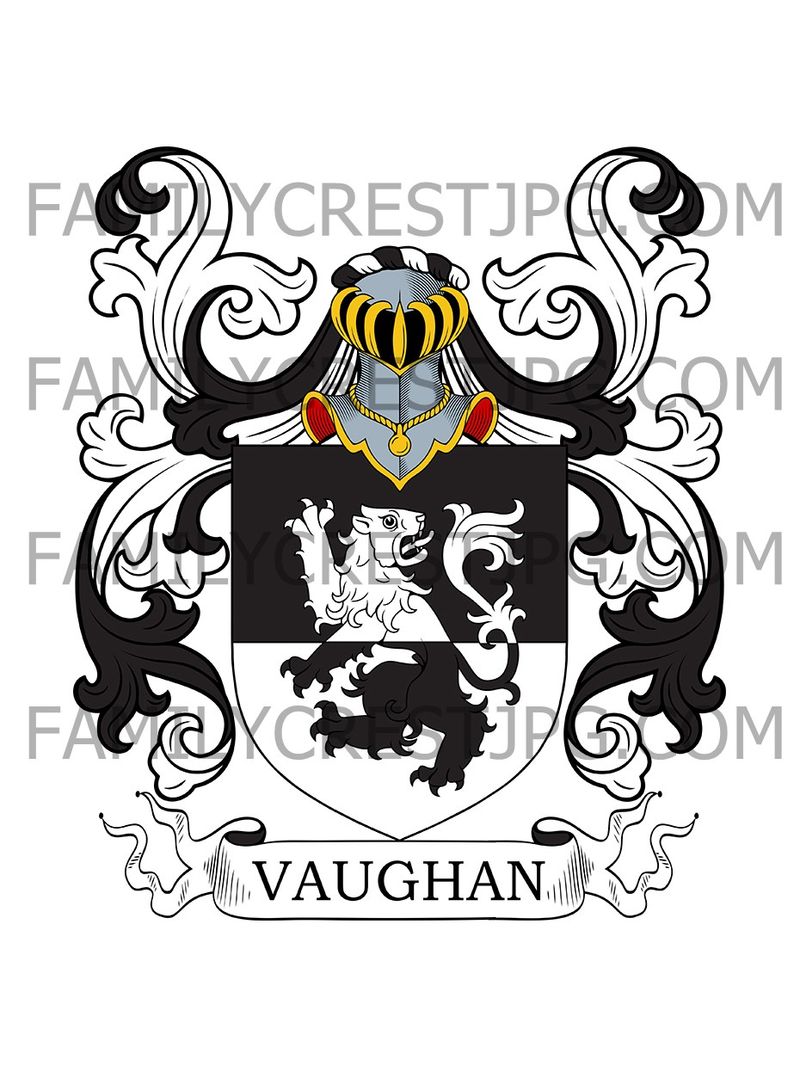 Vaughan Family Crest