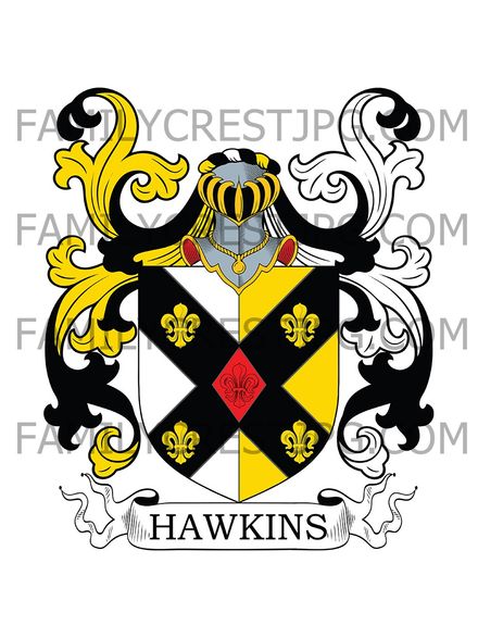 Hawkins Family Crest
