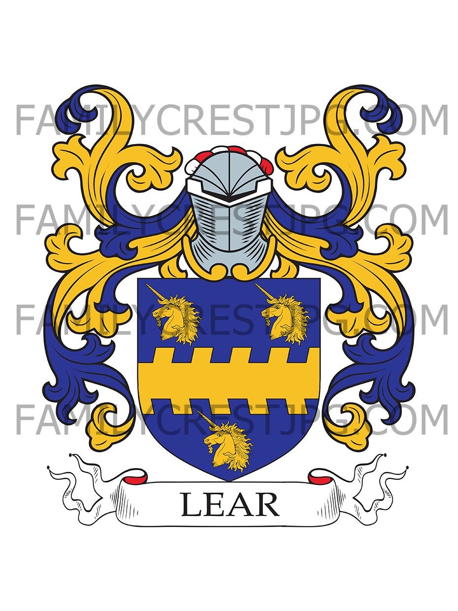 Lear Family Crest
