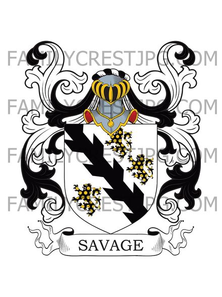 Savage Family Crest