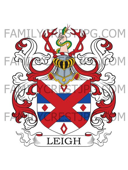Leigh Family Crest