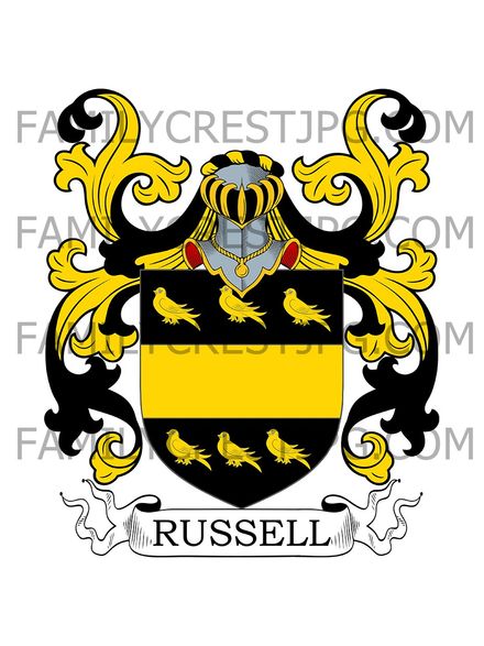 Russell Family Crest