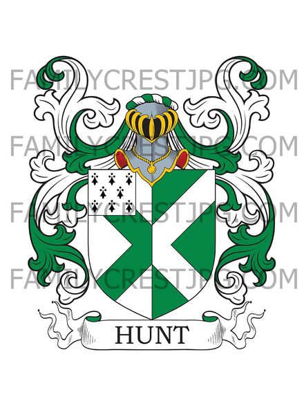 Hunt Family Crest