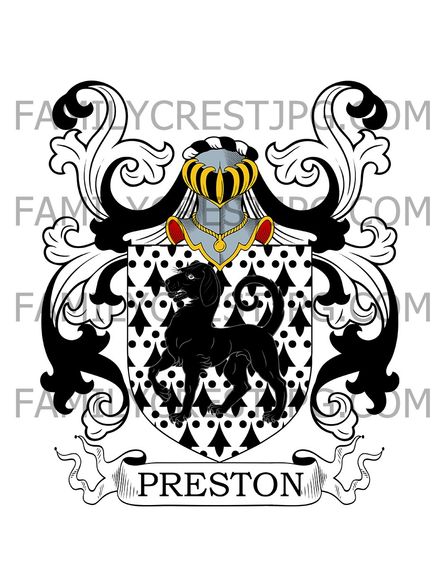 Preston Family Crest
