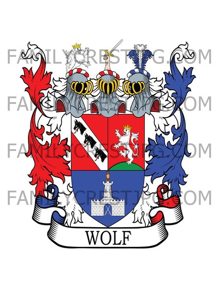 Wolf Family Crest