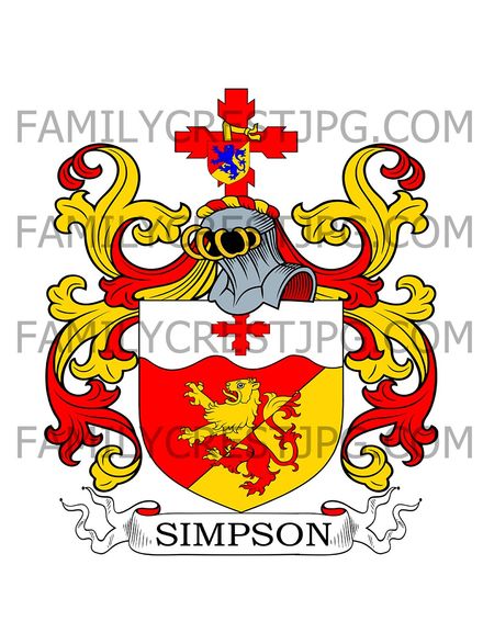 Simpson Family Crest