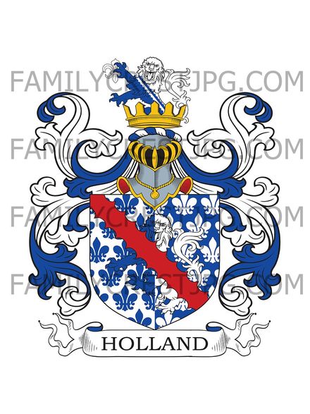 Holland Family Crest