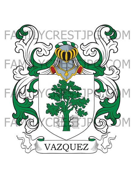Vazquez Family Crest