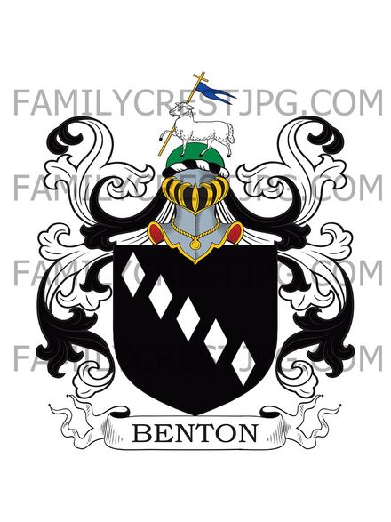 Benton Family Crest