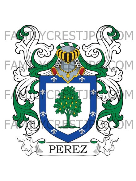 Perez Family Crest