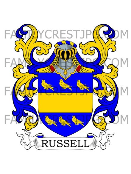 Russell Family Crest
