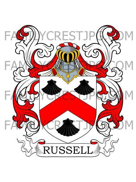 Russell Family Crest
