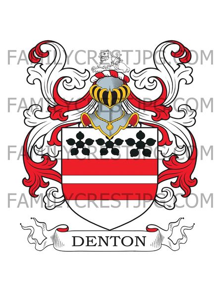 Denton Family Crest