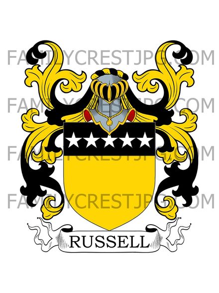 Russell Family Crest