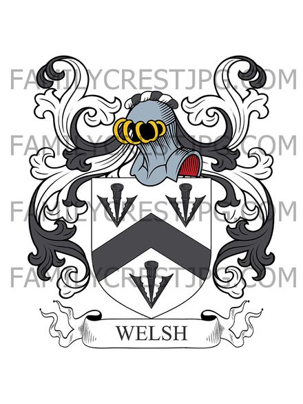 Welsh Family Crest