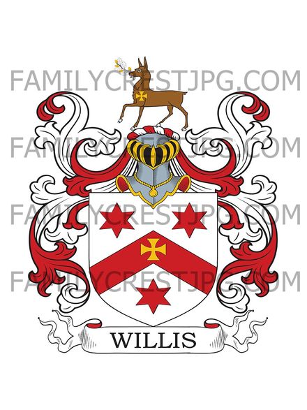 Willis Family Crest - London, England