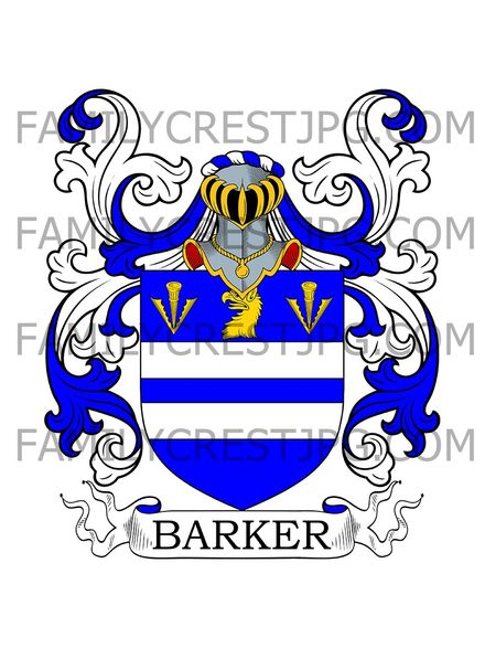 Barker Family Crest