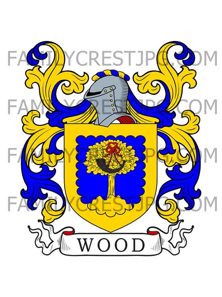 Wood Family Crest - Craig, Scotland