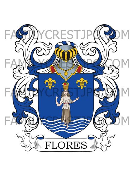 Flores Family Crest