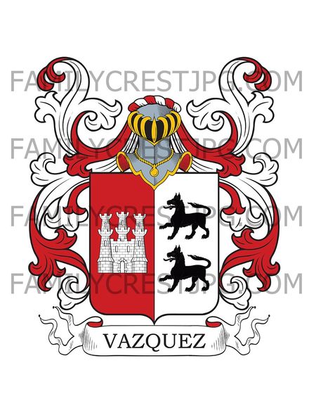 Vazquez Family Crest
