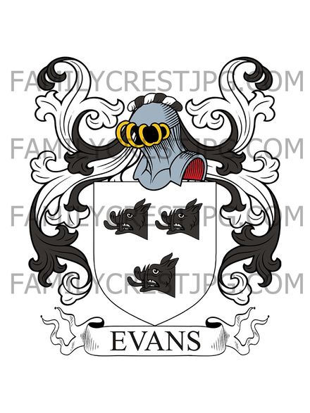 Evans Family Crest