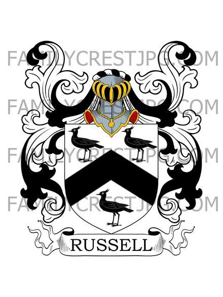 Russell Family Crest