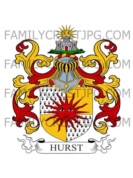 Hurst Family Crest