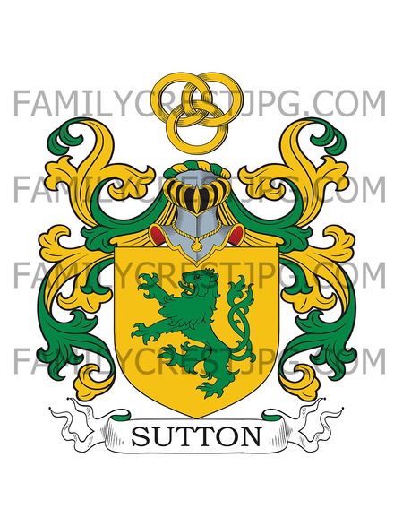 Sutton Family Crest