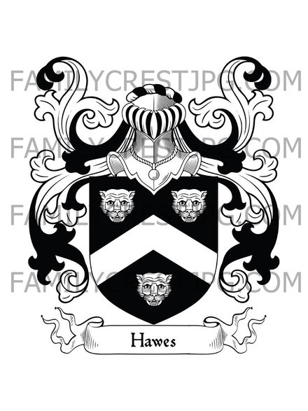 Hawes Family Crest