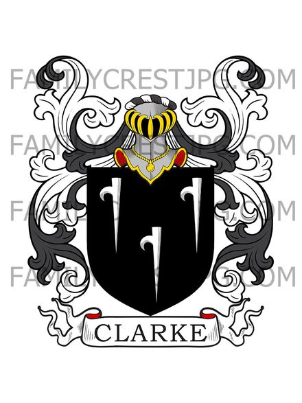 Clarke Family Crest