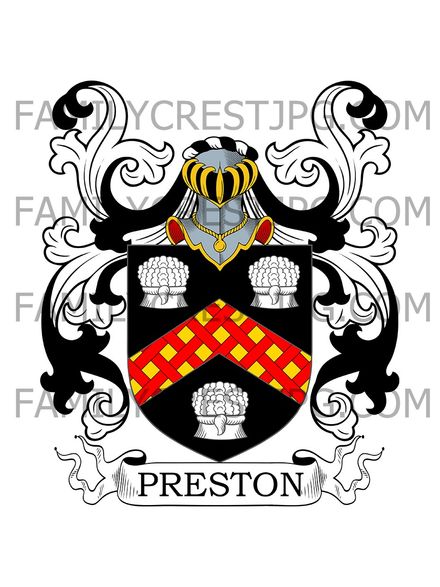 Preston Family Crest