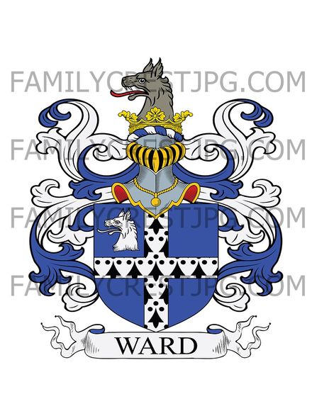 Ward Family Crest - London, England