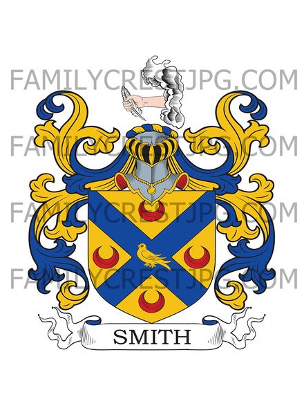 Smith Family Crest - Inveramsay, Scotland