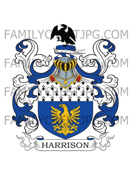 Harrison Family Crest - London, England