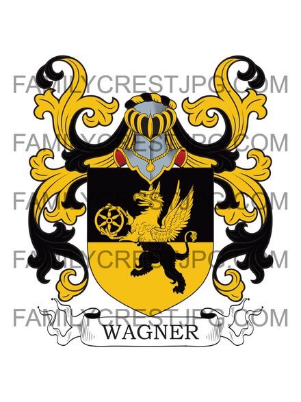 Wagner Family Crest - 1610