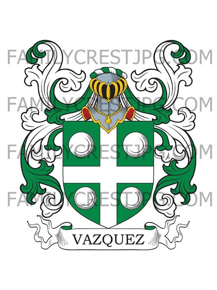 Vazquez Family Crest