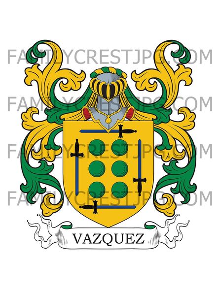 Vazquez Family Crest