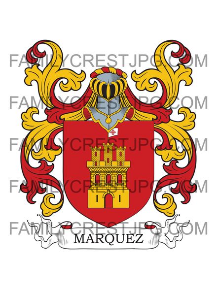 Marquez Family Crest