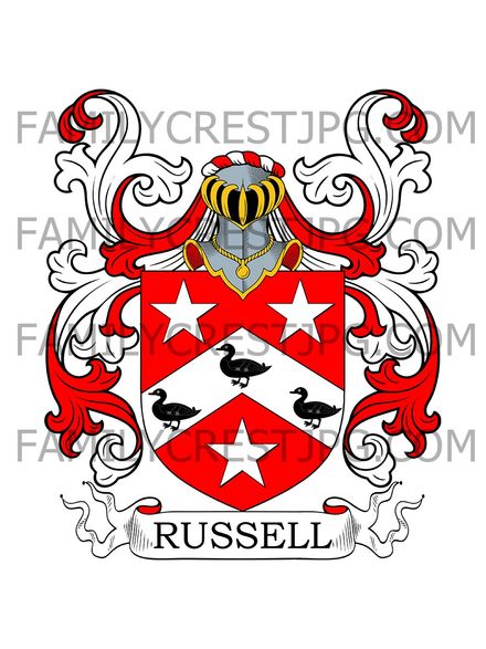 Russell Family Crest