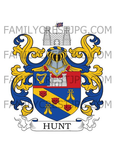 Hunt Family Crest