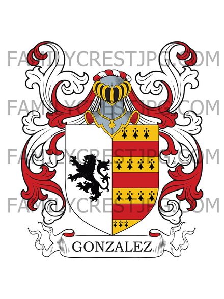 Gonzalez Family Crest