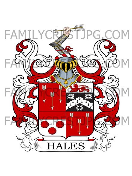 Hales Family Crest
